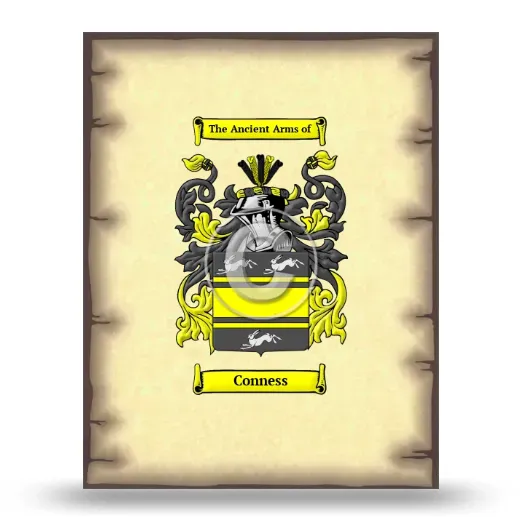Conness Coat of Arms Print