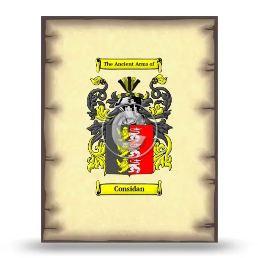 Considan Coat of Arms Print