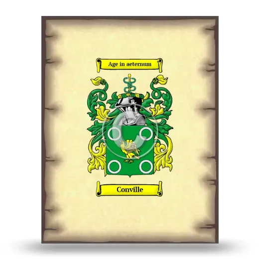 Conville Coat of Arms Print
