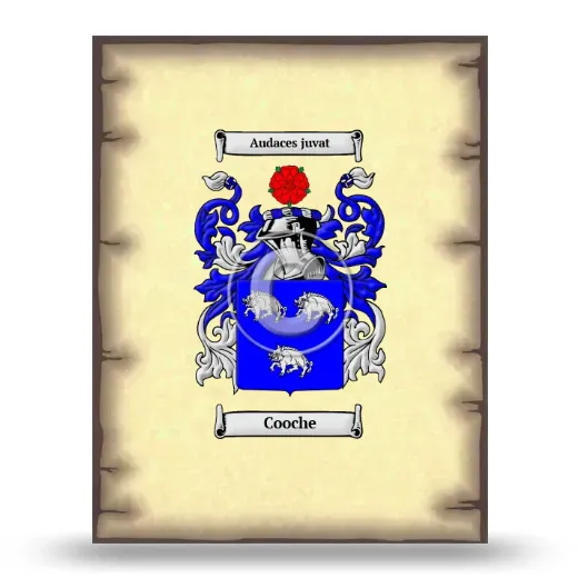 Cooche Coat of Arms Print
