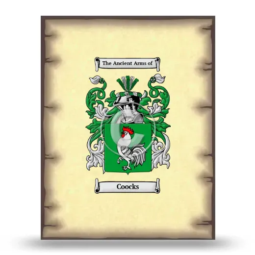 Coocks Coat of Arms Print