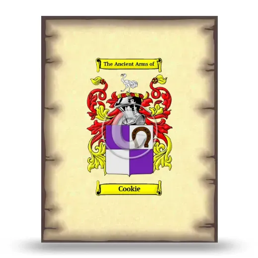 Cookie Coat of Arms Print