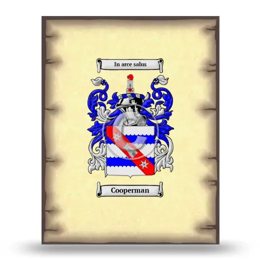 Cooperman Coat of Arms Print