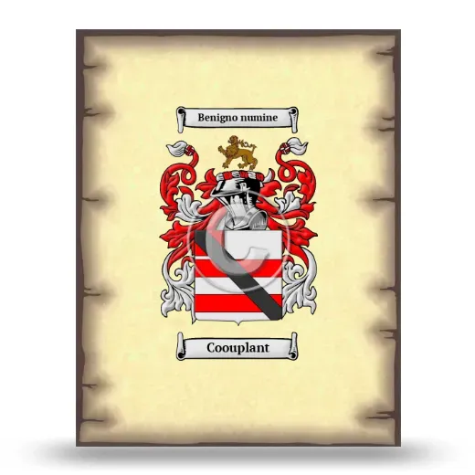 Coouplant Coat of Arms Print