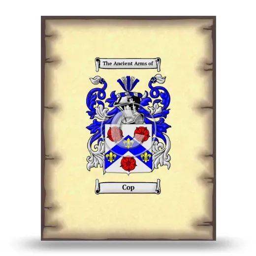 Cop Coat of Arms Print