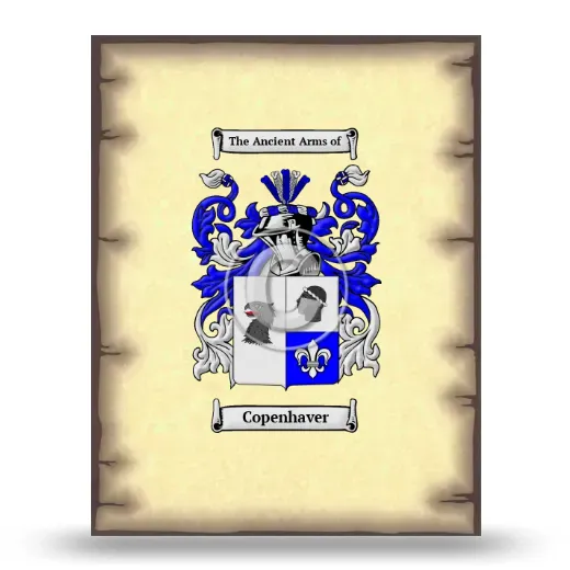 Copenhaver Coat of Arms Print