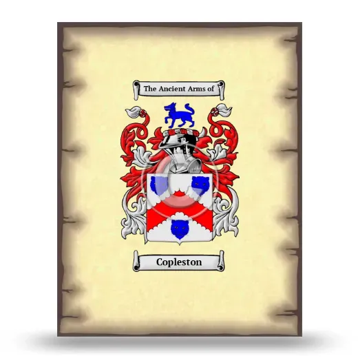 Copleston Coat of Arms Print