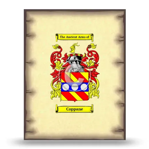 Coppane Coat of Arms Print