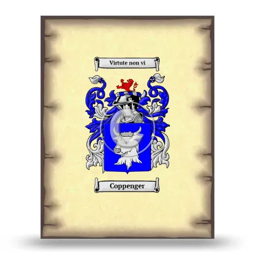 Coppenger Coat of Arms Print