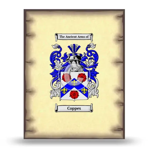 Coppes Coat of Arms Print