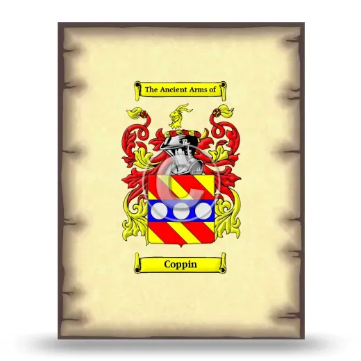 Coppin Coat of Arms Print