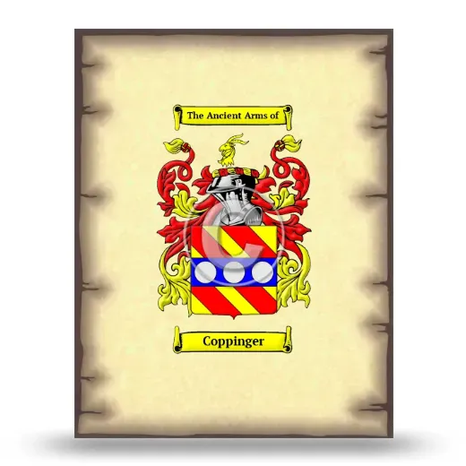 Coppinger Coat of Arms Print