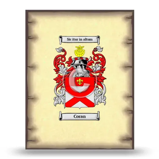 Coran Coat of Arms Print