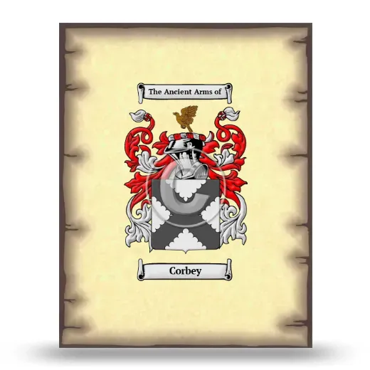Corbey Coat of Arms Print