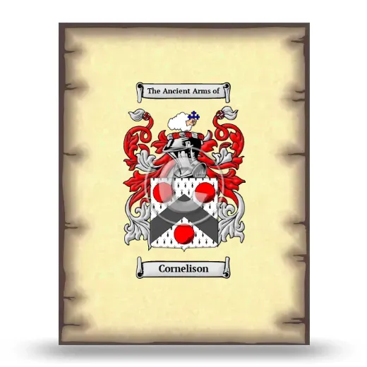 Cornelison Coat of Arms Print