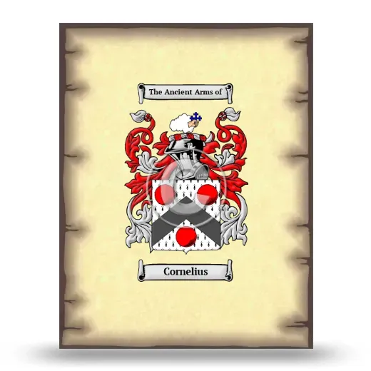 Cornelius Coat of Arms Print