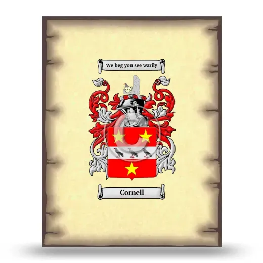 Cornell Coat of Arms Print