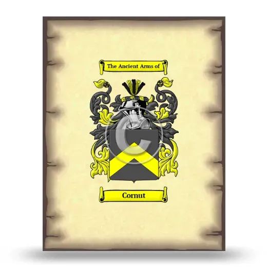 Cornut Coat of Arms Print