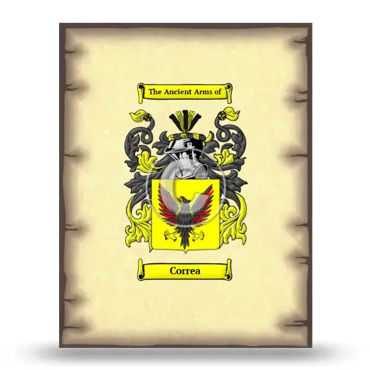 Correa Coat of Arms Print