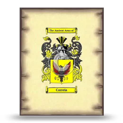 Correia Coat of Arms Print