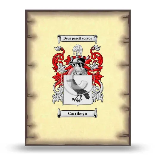 Corribeyn Coat of Arms Print
