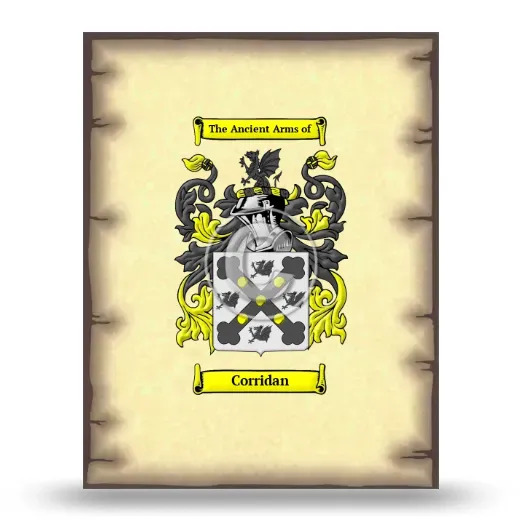 Corridan Coat of Arms Print