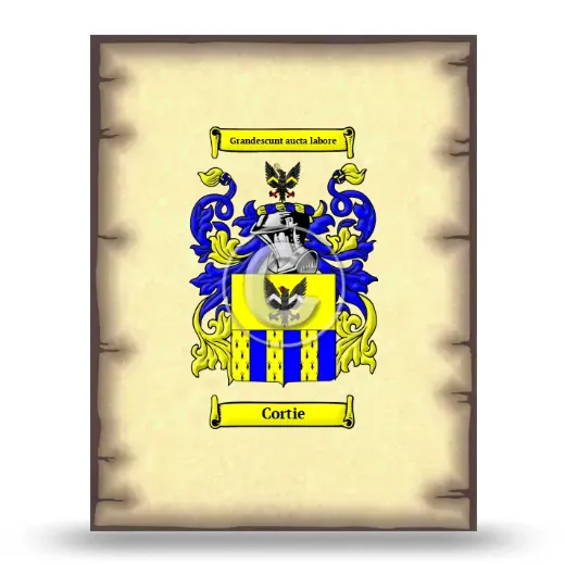 Cortie Coat of Arms Print