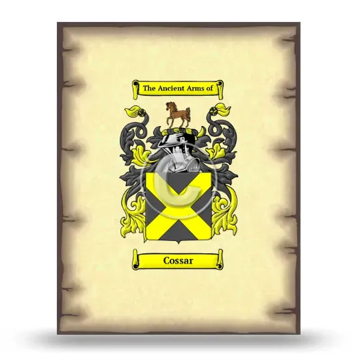 Cossar Coat of Arms Print