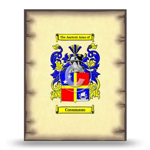 Cosumano Coat of Arms Print