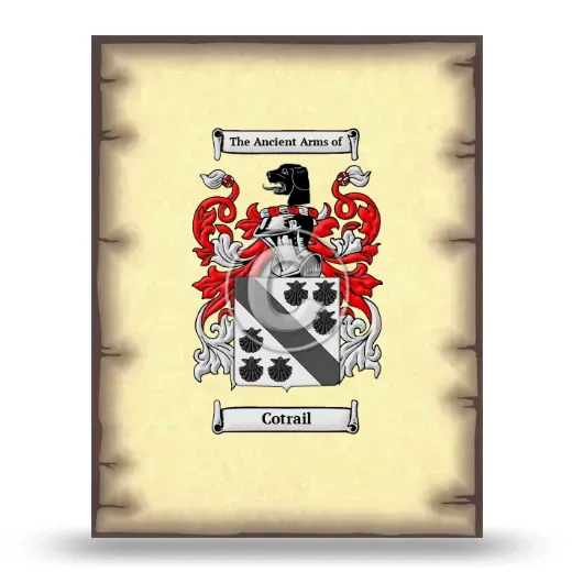 Cotrail Coat of Arms Print