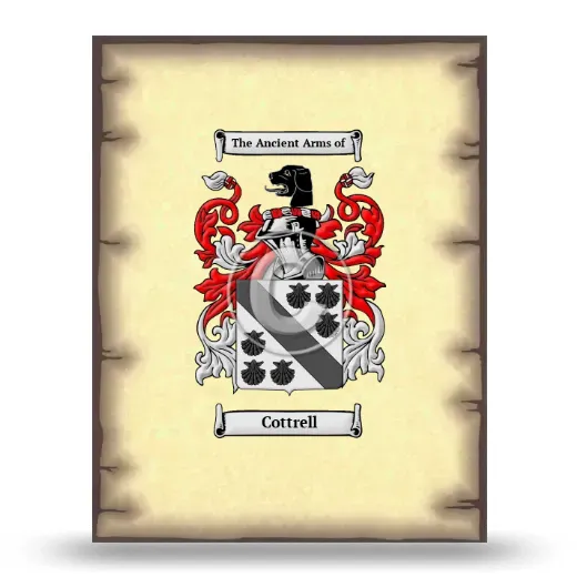 Cottrell Coat of Arms Print
