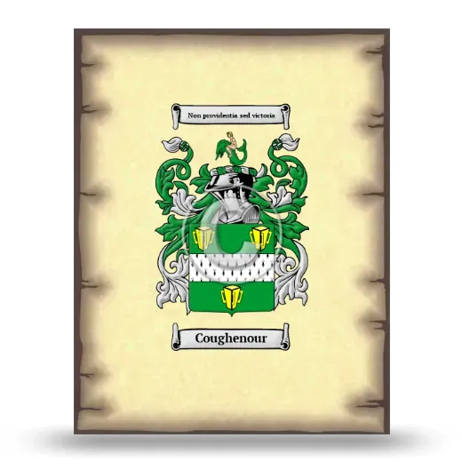 Coughenour Coat of Arms Print
