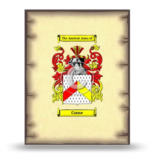 Couse Coat of Arms Print