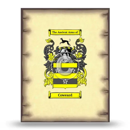 Coweard Coat of Arms Print