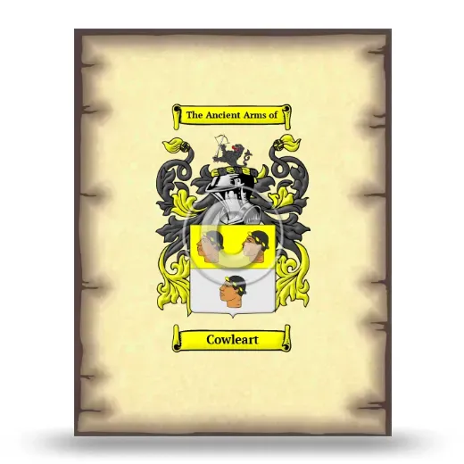 Cowleart Coat of Arms Print