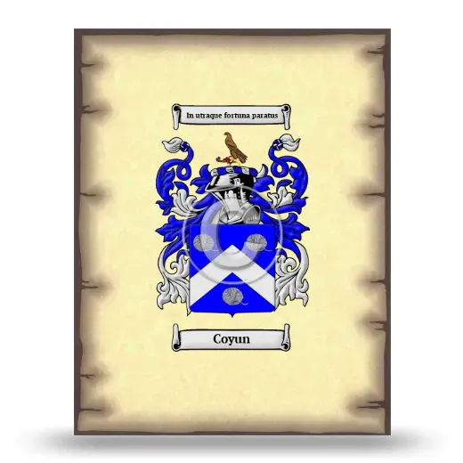 Coyun Coat of Arms Print
