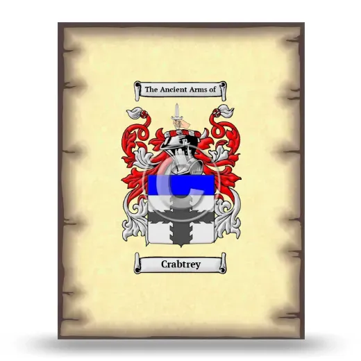 Crabtrey Coat of Arms Print