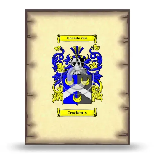 Cracken-s Coat of Arms Print