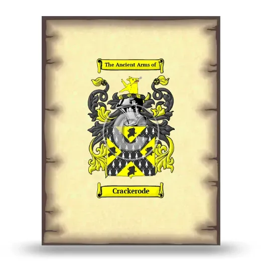 Crackerode Coat of Arms Print