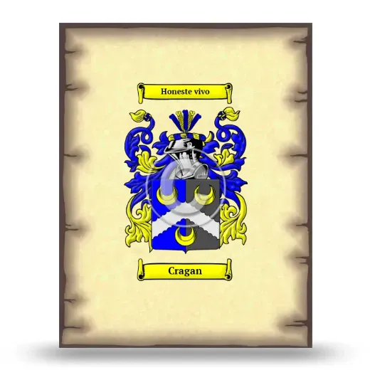Cragan Coat of Arms Print
