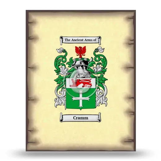 Cramm Coat of Arms Print