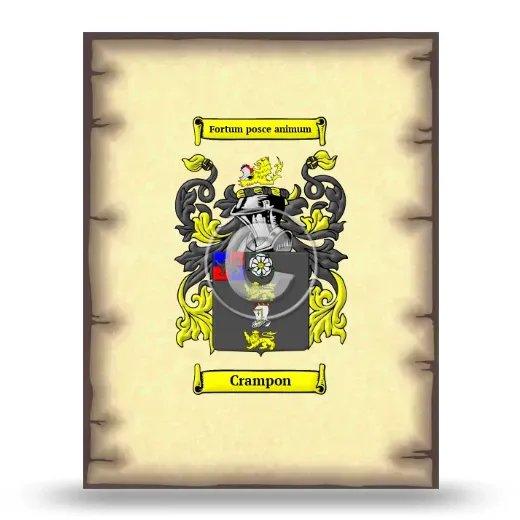 Crampon Coat of Arms Print