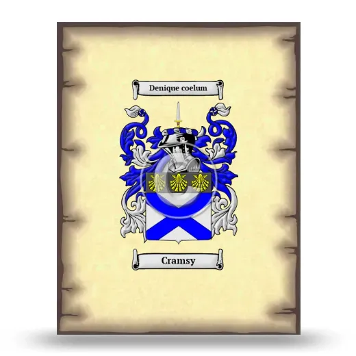 Cramsy Coat of Arms Print