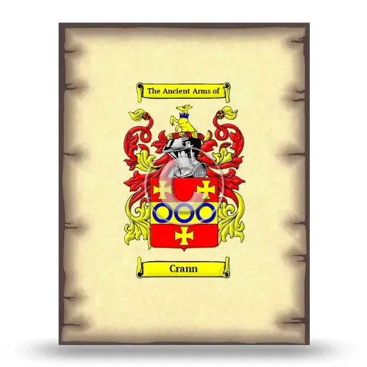 Crann Coat of Arms Print