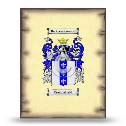 Crannefield Coat of Arms Print