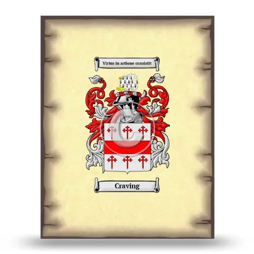 Craving Coat of Arms Print