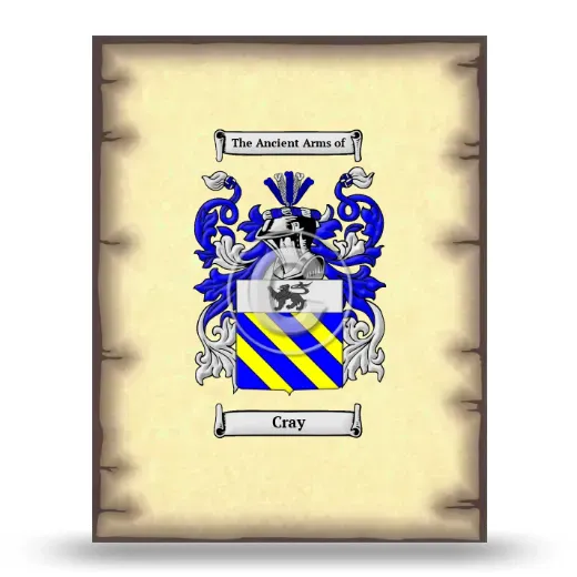 Cray Coat of Arms Print