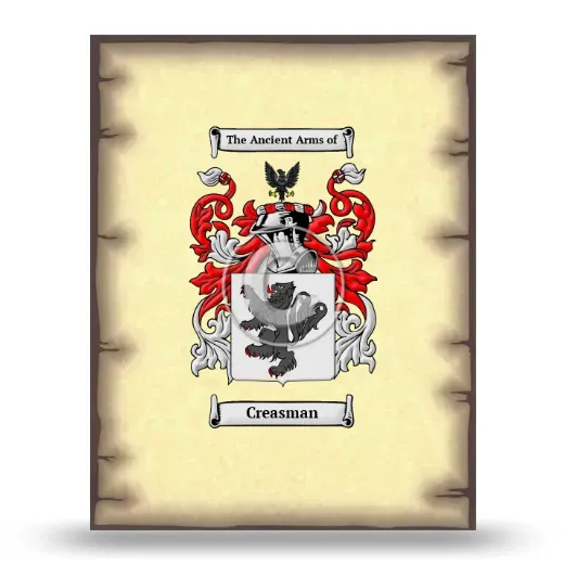 Creasman Coat of Arms Print