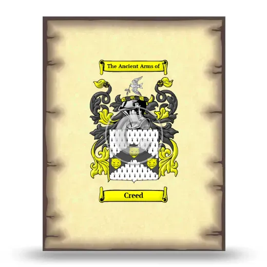 Creed Coat of Arms Print