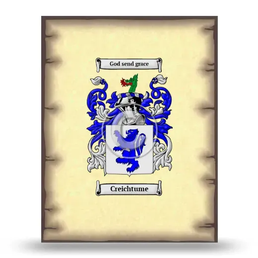 Creichtume Coat of Arms Print